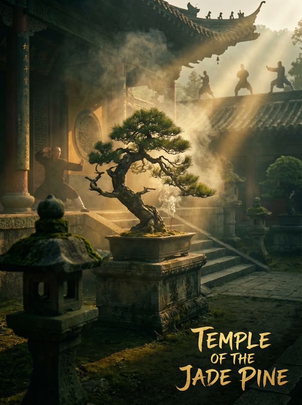 暗网植物视频-百年古松盆景艺术